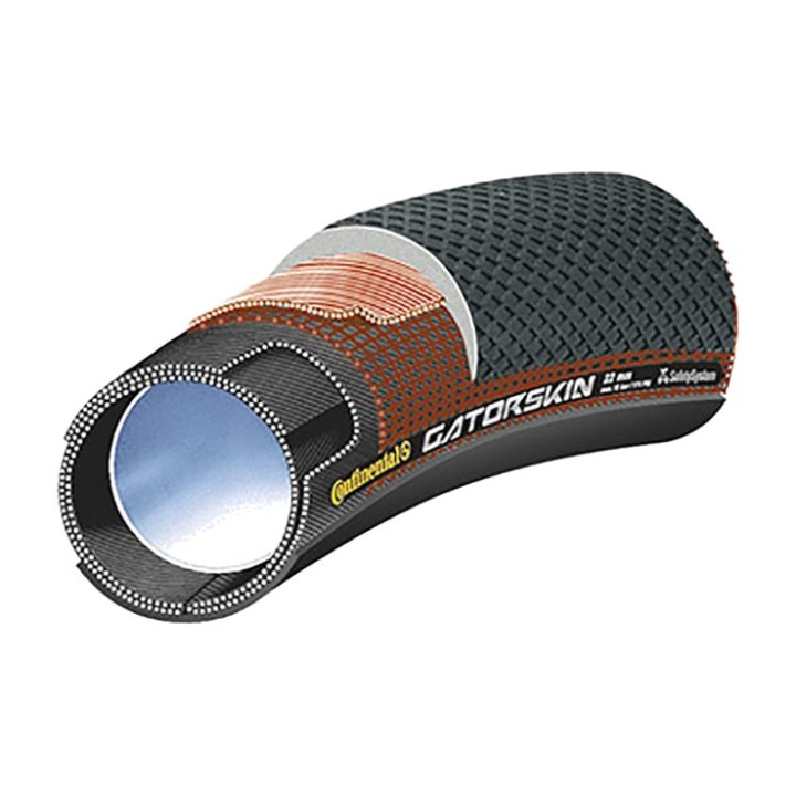 CONTINENTAL Tubular cubierta negro SPRINTER GATORSKIN 25