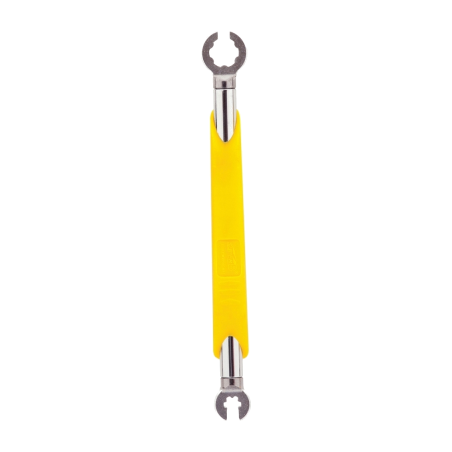 chave de raio duplo mavic de 5,65 mm com 6 dentes e niple de 9 mm para bicicletas.
