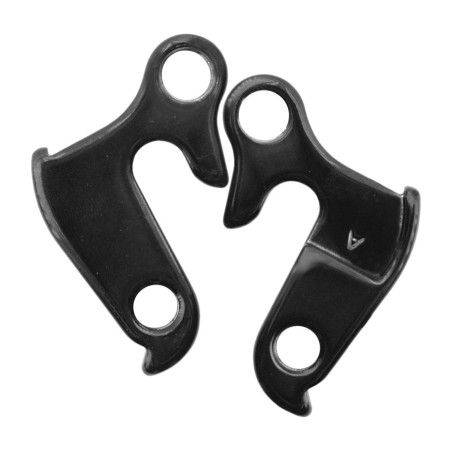 patilla de cambio de aluminio forjado y mecanizado cnc para bicicleta - v bike