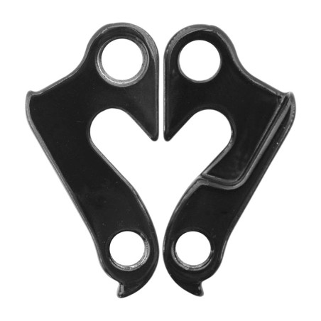 patilla puntera de cambio bicicleta de aluminio 6061-t6 forjado en frío y mecanizado cnc