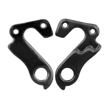 patilla de cambio de bicicleta de aluminio forjado en frío y mecanizado cnc