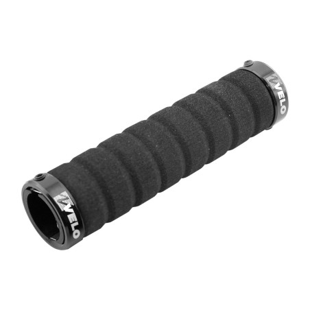 manopole in neoprene nero 130mm bici da bicicletta