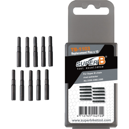 replacement bolt set for super b chain puller - box of 10 units