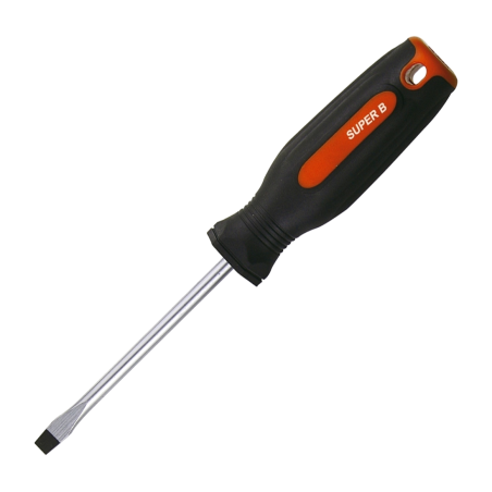 professionele schroevendraaier super b plat staal 6 lange 100mm fietsfiets tb-7548