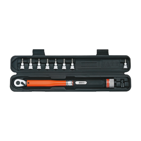 wrench, dynametric 1/4" 3-15nm with bag and wrenches bicycle tb-tw30