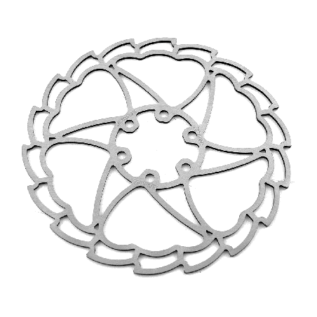 disque, frein, super léger ø140 lobé à fleur bicyclette
