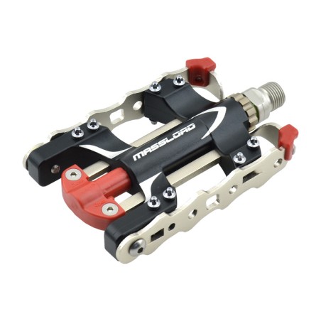 pedales bicicleta convertibles en caballete tipo para massload aluminio bici mtb trekking city