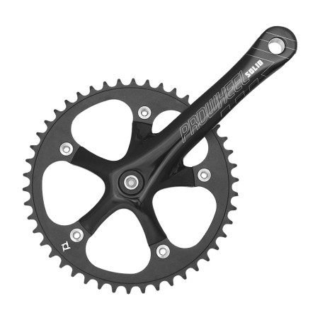 plaxo y bielas fixie fixed city 170mm 48 dientes bici bicicleta