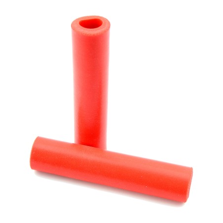 ultralight silicone grips for marathon/road/rally 135mm - pair of grips for mtb, e-bike, trekking/touring