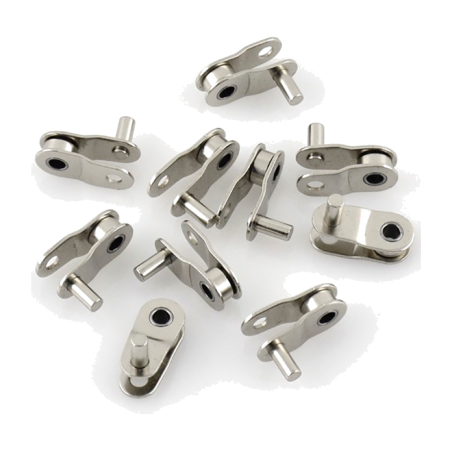 enganche de cadena para bicicleta bmx kmc - media malla - 1 unidad
