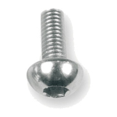 parafuso central para freios cantilever m6x15mm cromado - conjunto de 25 unidades