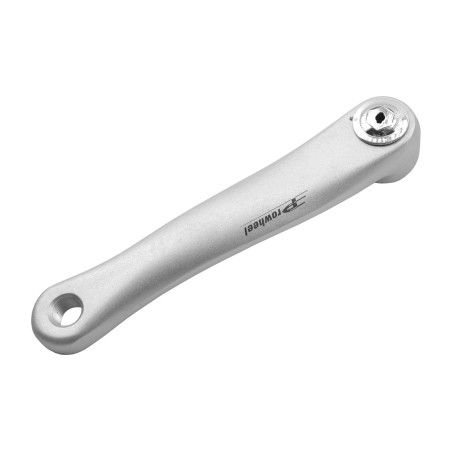 manivela em alumínio prateado para bicicletas 170mm prowheel