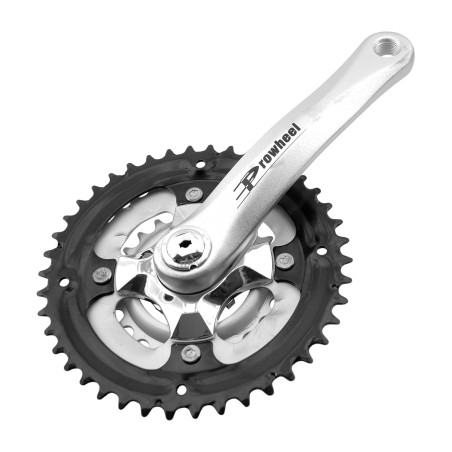 guarnitura tripla mtb btt tipo shimano slx per bicicletta