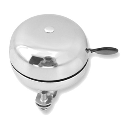 v bike classic bicycle bell 65mm aço cromado din-don whistle modelo