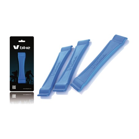 set of 3 removable keys for bicycle tires in ultra-hard nylon - vicma