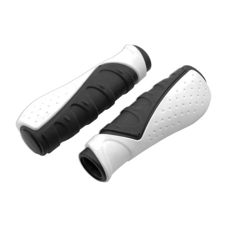 ergonomické komfortné dvojfarebné rukoväte pre mtb a btt - velo