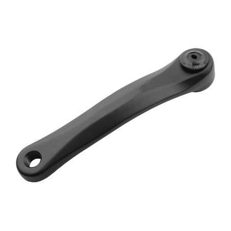 venstre krankarm af sort aluminium til cykel prowheel (170mm)