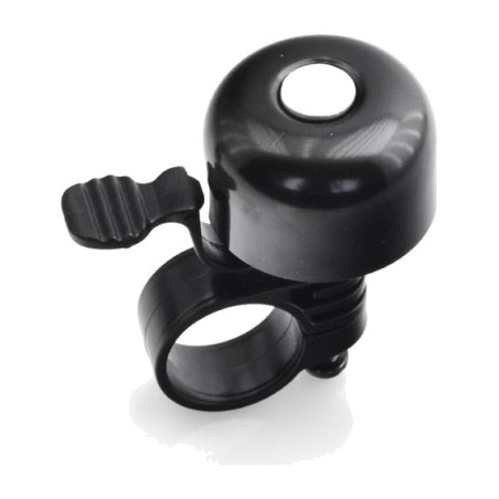 timbre de bicicleta de aluminio v bike de 35mm - negro mate