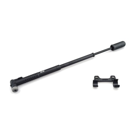 pump, inflation, telescopic, with pressure gauge indicator, presta and schrader - giyo