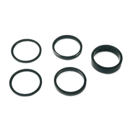 set of supplementary washers for a-head headset 28.6 mm black v bike