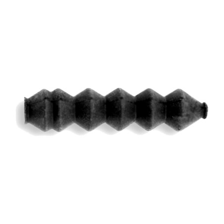 35mm black rubber v-brake brake cable protector for bicycles alhonga
