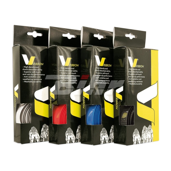 V BIKE Carbonlook Road Handlebar Tape Black - Ribbon 841