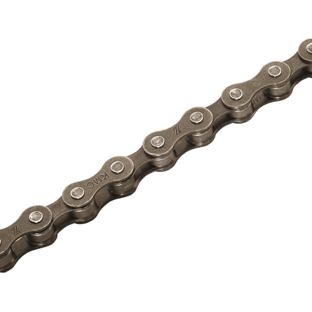 kmc z-410 1 speed 110 links bicycle chain brown