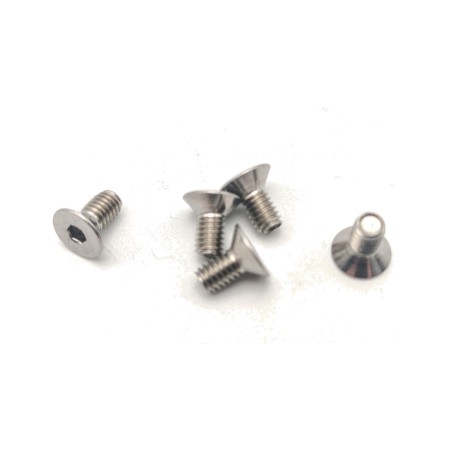 vite a testa plana con foro m4 x 0,7 8mm socket flathead