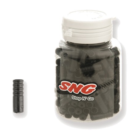 tope sirga funda cable 4 mm plastico (bote 150u) bici bicicleta