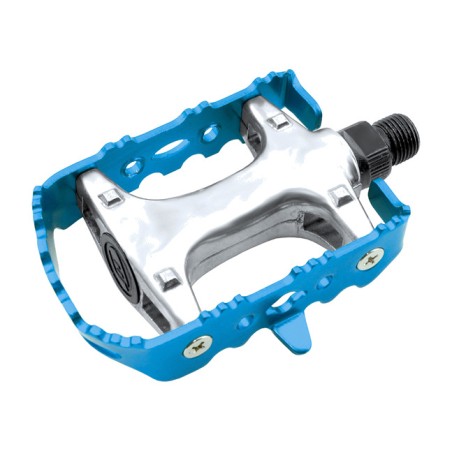 pedales de bicicleta mtb/ciudad xerama, cuerpo de aluminio y eje cr-mo, peso de 216g