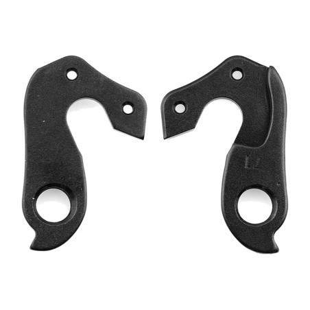 patilla puntera de cambio para bicicleta de aluminio forjado y mecanizado cnc - v bike