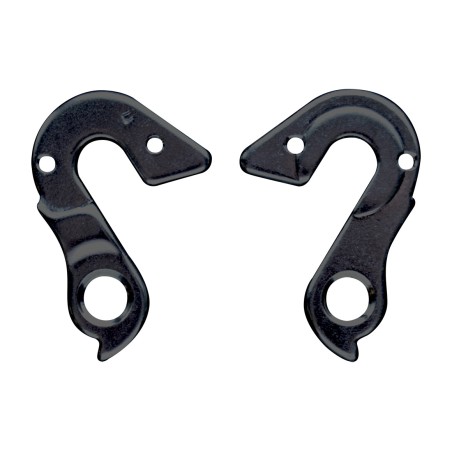 patilla puntera de cambio de bicicleta de aluminio 6061-t6 forjado en frío y mecanizado cnc