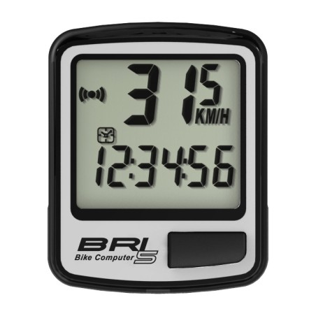 ciclocomptador comptaquilòmetres echowell new bri5 5 funcions amb cable
