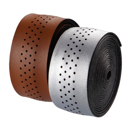 velo vlt-041 road bike handlebar tape perforated in two-tone microfiber