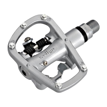 par pedales mtb plataforma/clip aluminio eje cr-mo sellado wellgo r120b