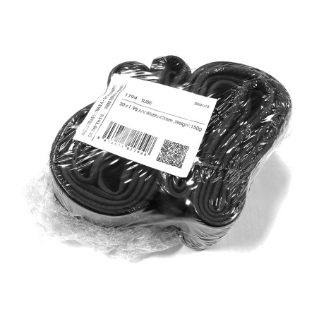 lotto di 2 camere d'aria v bike per 20 biciclette - valvola schrader 35mm