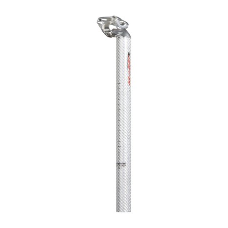 sadelstolpe carbono silver 27.2x350
