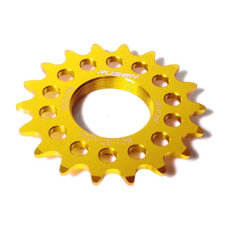 stałe koło zębate fixie 14 dientes color oro