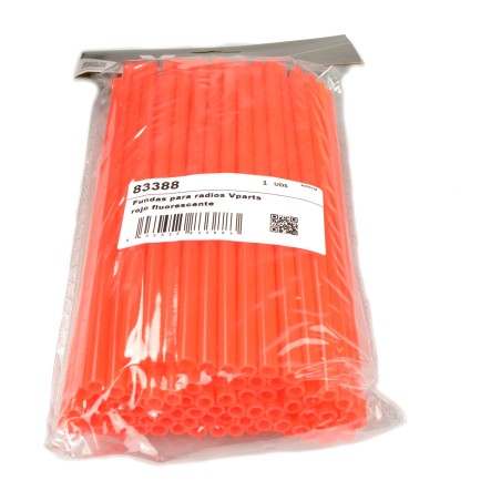 housses de radio de moto rojo fluorescente