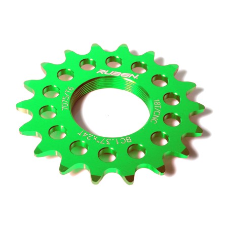 fix fixe sproket 14 dientes color verde
