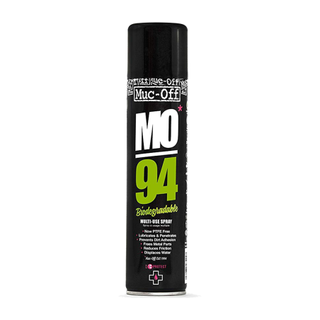spray multiusos muc-off mo94 biodegradable 400ml - protección contra humedad y suciedad