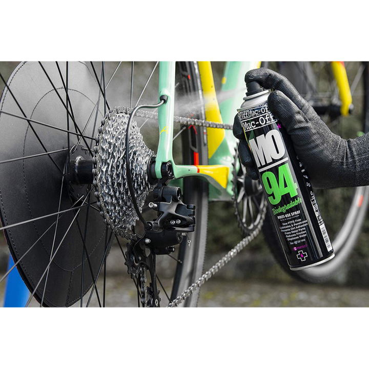 Spray multiusos Muc-Off MO94 biodegradable 400ML - Protección contra humedad y suciedad