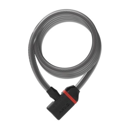 candado antirrobo espiral cable k-traz c6 12 mm-180mm
