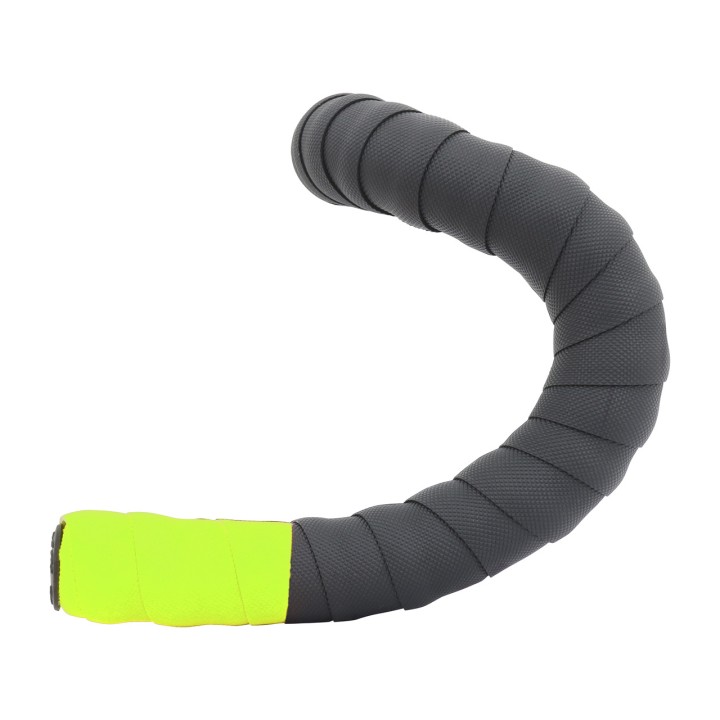 Cinta de Manillar Bicicleta Dual Wave Fluor Massi - Negro/Verde