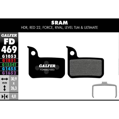 disque de frein galfer plaquettes de frein vtt