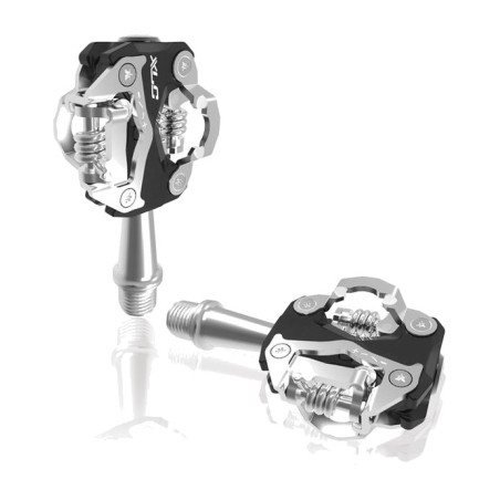 bilateral aluminum automatic bicycle pedals mtb pd-s15 80x49 mm