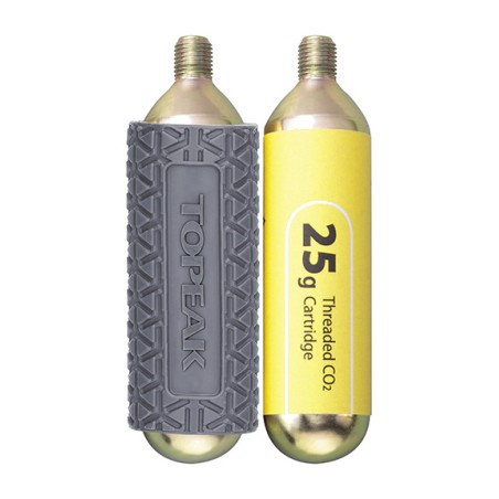 cartucho bombona gas 2u con funda co2 25gr
