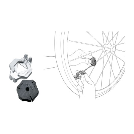 chave para raios duospoke dt/6.0mm