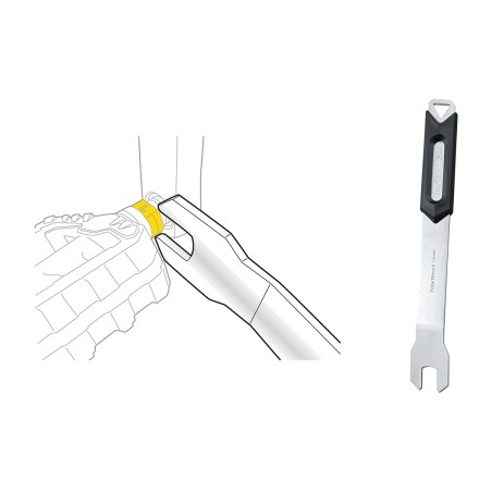 pedale strumento chiave 15mm