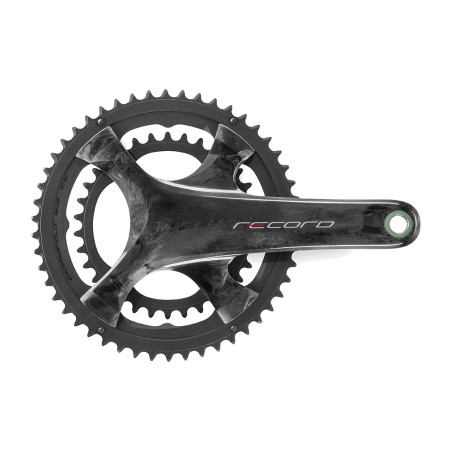 manovelle e piastre per biciclette record 12 titanium/carbon 172,5mm